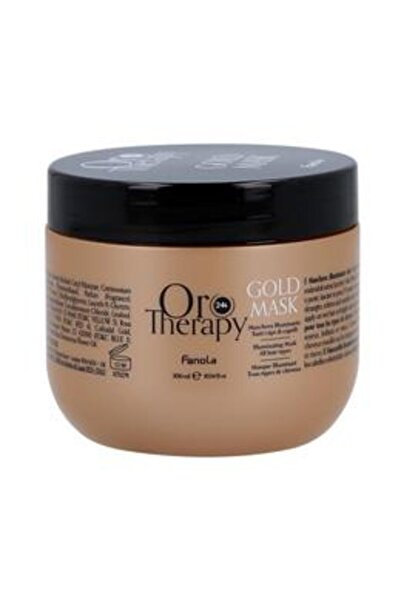 Fanola Masca Iluminatoare cu Extract de Trandafir, Aur 24K si Protectie UV pe...