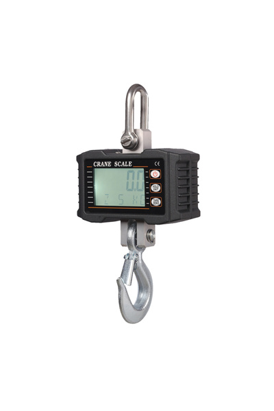 choice2 Black Digital Hanging Scale 1000kg/ 2204lbs Portable Heavy Duty Crane...