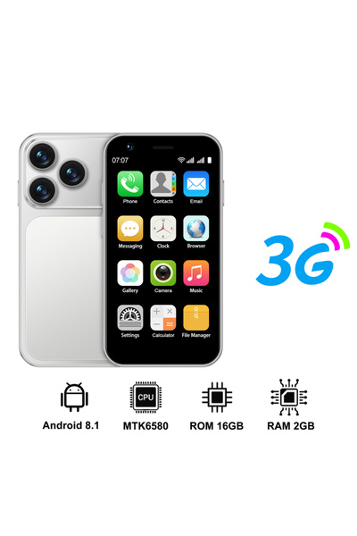 Choice 2 G 16g silver SERVO 18SE MINI Android Mini Smartphone 3G WCDMA 2GB RA...
