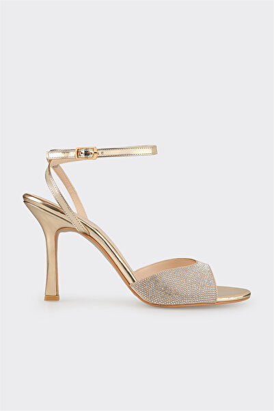 Elle Shoes Gold Kadın Klasik Sandalet