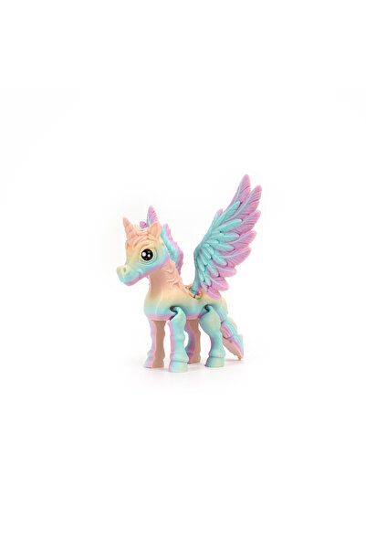 Choice A 1PC 3D Printed Angel Unicorn with Wings for Kids Birthday Gifts Unic...