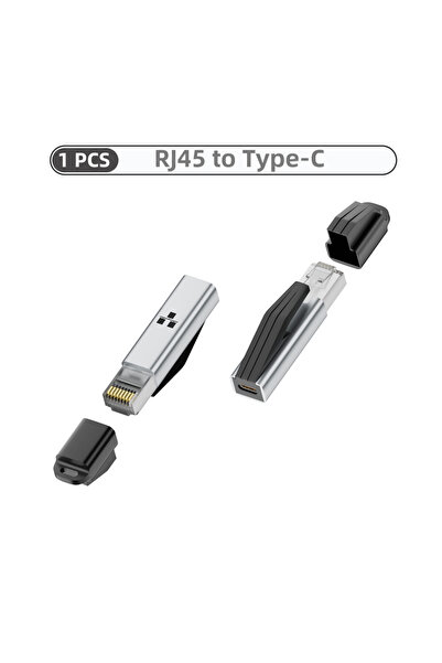 Choice محول USB-C إلى RJ45-ZJT، محول USB C إلى إيثرنت، محول شبكة جيجابت 1 جيج...