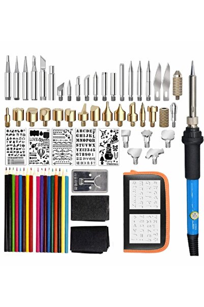 Choice 71 IN 1 Kit 60 W EU 71 Pcs Wood Burning Tool with 60W Adjustable Tempe...