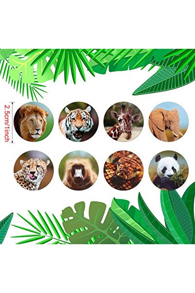 Choice H0313-100pcs 100-500pcs Animal Reward Stickers Stationery Stickers Gif...
