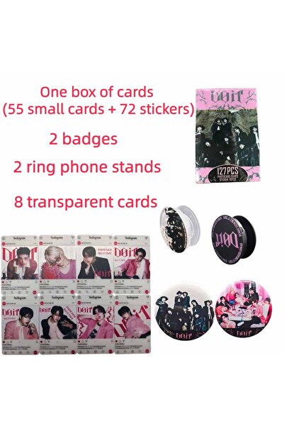 Choice STRAY 01 No Box Kpop Stray Kids DO IT Album Theme Set Card sticker +Ri...
