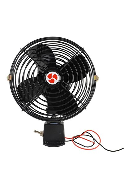 Choice1 6in 12V RV Cooling Fan Metal Car Fan 12V RV Cooling Fan with 2 Speed ...
