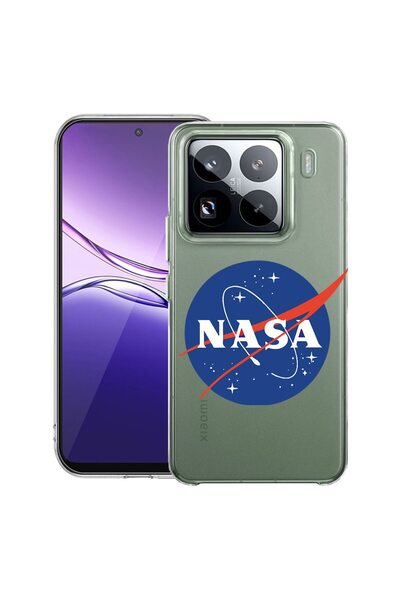 bestcase ¬Æ Husa Clear Slim Silicon Compatibila cu Xiaomi 15 Pro, Nasa Classi...