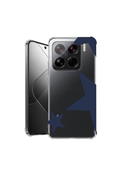 bestcase ¬Æ Husa pentru Xiaomi 15, Anti Shock 1.5MM, Retro Star, Protectie ca...