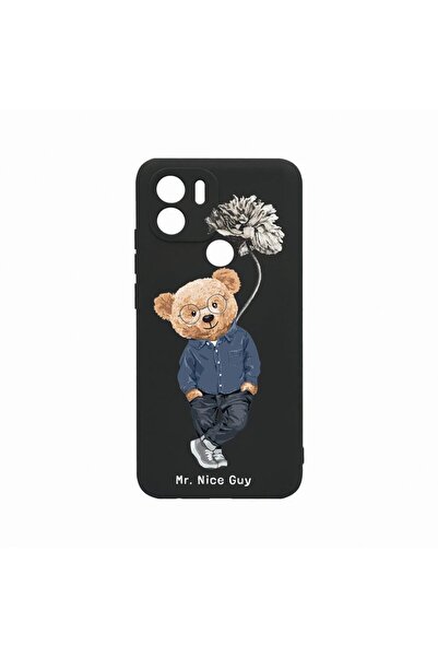 bestcase Θήκη, Συμβατή με Xiaomi Redmi A1 Plus, Όμορφο Αγόρι - Αρκουδάκι, Ανθ...