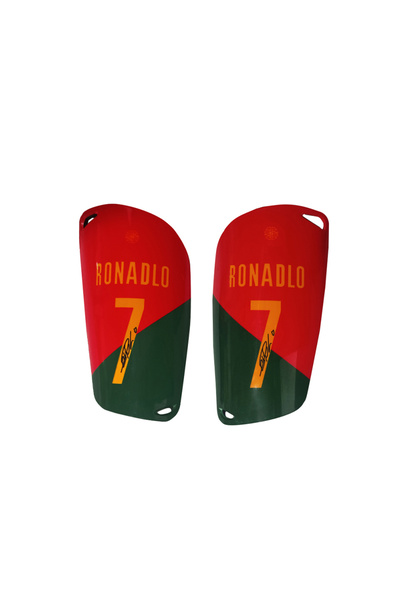Choice1 HB4-1Red 1 Pair Outdoor Sports Football Shin Guard Teenagers Adult Ul...