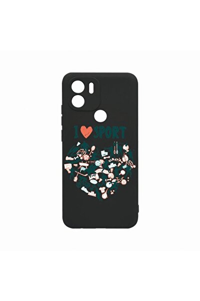 bestcase Θήκη, Συμβατή με Xiaomi Redmi A1 Plus, Λατρεύω το Σπορ, Ανθεκτική στ...