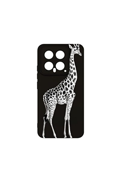 bestcase Θήκη Σιλικόνης Premium, Συμβατή με Xiaomi 14, Καμηλοπάρδαλη, Λεπτή 1...