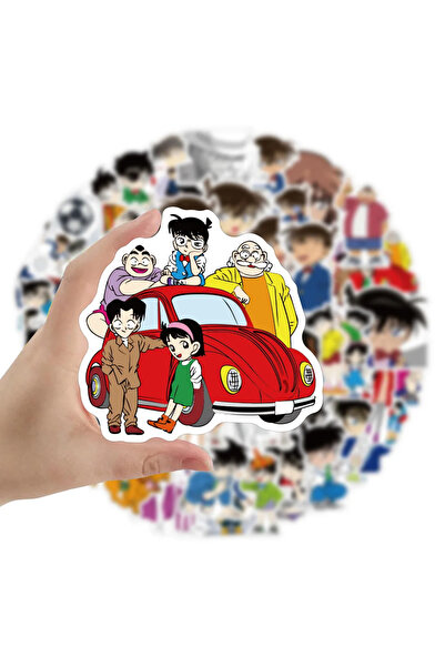 Choice 50pcs 50PCS Detective Conan Anime Stickers Graffiti DIY Laptop Phone S...