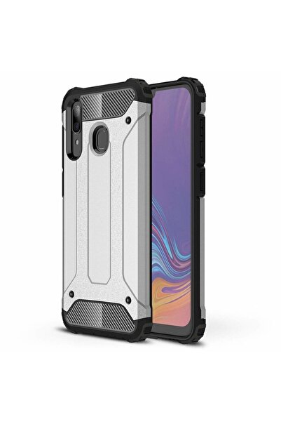OEM Tough Armor Samsung Galaxy A30 / Galaxy A20 Ασημί