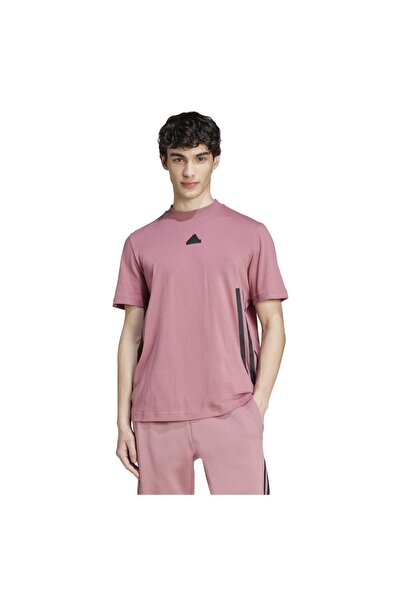 adidas Mens Short-Sleeve Future Icons 3-Stripes Tee M