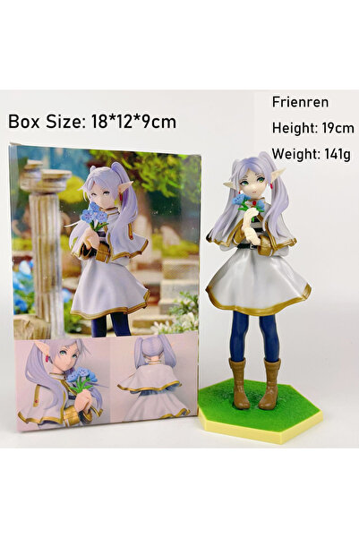 choice2 With Box Frieren Figure, Sitting Reading Pose Anime Action Figure, PV...