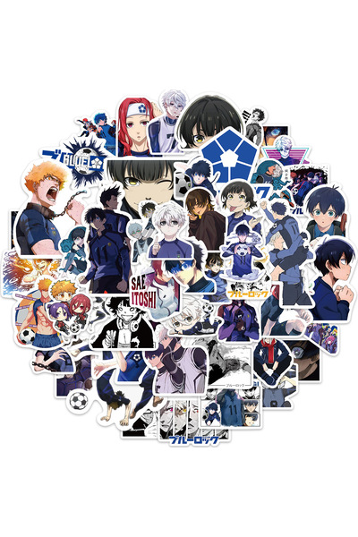 Choice 50Pcs 50Pcs BLUE LOCK Stickers Isagi Yoichi Graffiti Stickers DIY Diar...