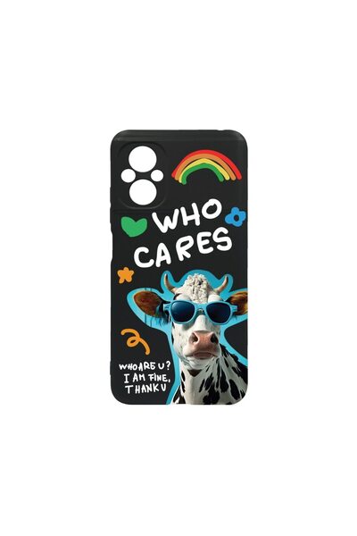bestcase Λεπτή Θήκη Σιλικόνης 0.8MM, Συμβατή με Xiaomi Poco M5, Cool Cow - Wh...