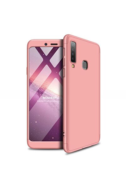 GKK 360 Full Body Protection Samsung Galaxy A9 2018 Ροζ Χρυσό