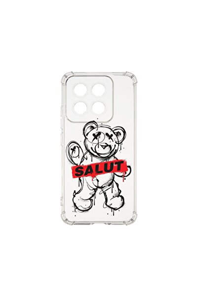 bestcase Калъф за Xiaomi 14T Pro, BestCase® Anti Shock 1.5MM, Дизайн с плюшен...