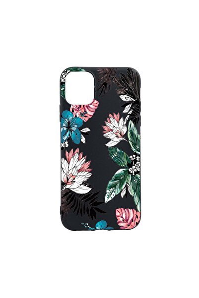 bestcase Husa Silicon Tropical Flowers, compatibila cu Xiaomi Mi 11 Lite 5G /...