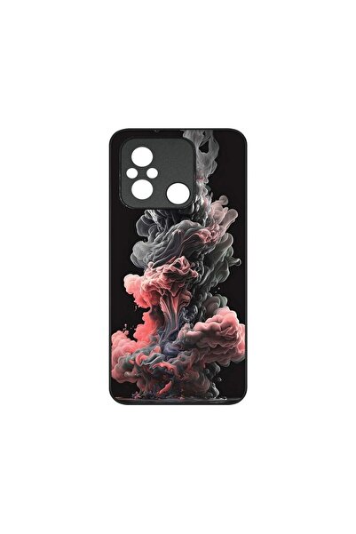 bestcase Λεπτή Γυάλινη Θήκη, Συμβατή με Xiaomi Redmi 12C, Υγρά Χρώματα, Χρώμα...
