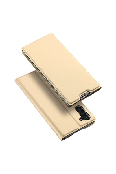 Dux Ducis Skin Pro Book Samsung Galaxy Note 10 Χρυσό