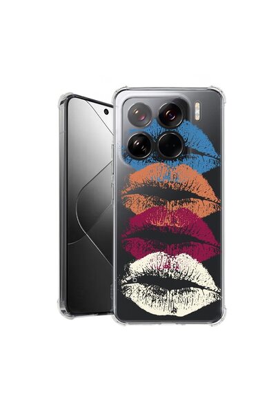 bestcase ¬Æ Husa pentru Xiaomi 15 Pro, Anti Shock 1.5MM, Kiss Kiss, Protectie...