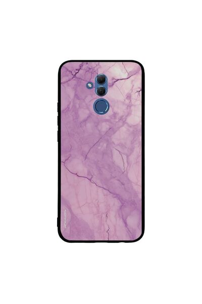 Sonique Θήκη Marble Series για Huawei Mate 20 Lite Βιολετί