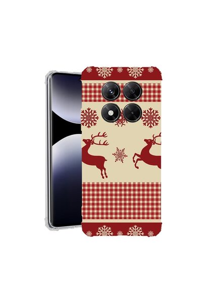 bestcase ¬Æ Husa pentru Xiaomi Redmi Note 14 Pro Plus, Anti Shock 1.5MM, Xmas...