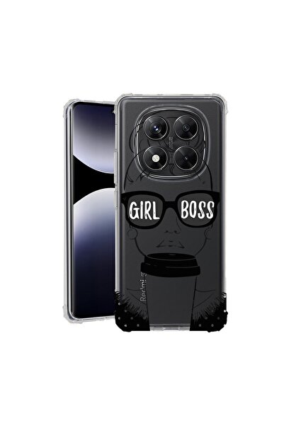 bestcase Калъф за Xiaomi Redmi Note 14 Pro Plus, Удароустойчив 1.5ММ, Girl Bo...