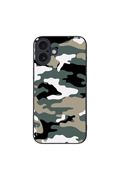 Sonique Θήκη Camouflage Army Series για Apple iPhone 16 Plus Χακί