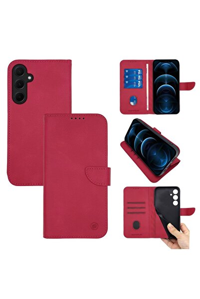Sonique Θήκη Πορτοφόλι Urban Wallet Samsung Galaxy A35 5G Φούξια