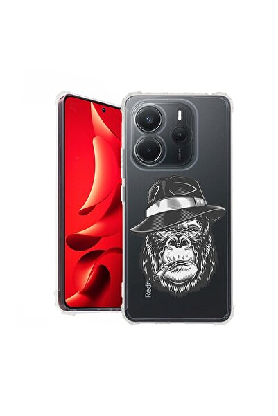 bestcase Husă pentru Xiaomi Redmi Note 14 5G, Antișoc 1.5MM, Maffia Monkey, P...