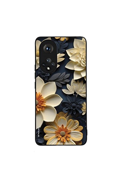 Sonique Θήκη 3D Flower Series για Honor 50 5G / Nova 9 Εκρού