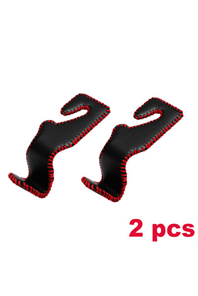 Choice4 C 2pcs 2/4Pcs Leather Hooks Car Seat Headrest Hook Auto Seat Back Org...