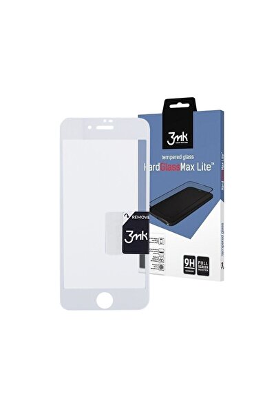 3MK HardGlass Max Lite Full Screen Apple iPhone 7 Plus / iPhone 8 Plus Λευκό