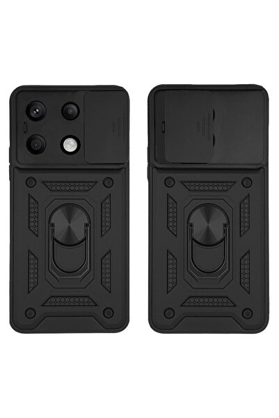 Sonique Θήκη Ring Armor CamPro για Xiaomi Redmi Note 13 Pro 5G / Poco X6 5G Μ...