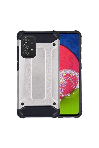 Sonique Θήκη Heavy Armor Samsung Galaxy A52 4G/5G / Galaxy A52s 5G Ασημί