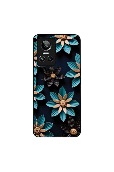 Sonique Θήκη 3D Flower Series για Realme GT Neo 3 5G Γαλάζιο
