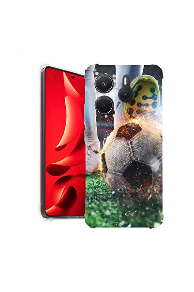 bestcase Husă pentru Xiaomi Redmi Note 14 5G, Antișoc 1.5MM, Play Football, P...