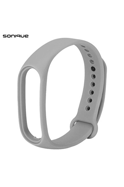 Sonique Λουράκι Σιλικόνης Color για Xiaomi Mi Band 7 Γκρι