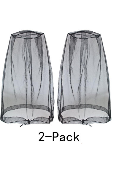 Choice black Mosquito Head Net for Insect,2Pack,Fly&Bug Protection Ultra Larg...