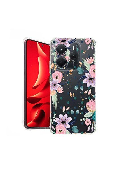 bestcase Husă pentru Xiaomi Redmi Note 14 5G, Antișoc 1.5MM, Colecția Flori, ...