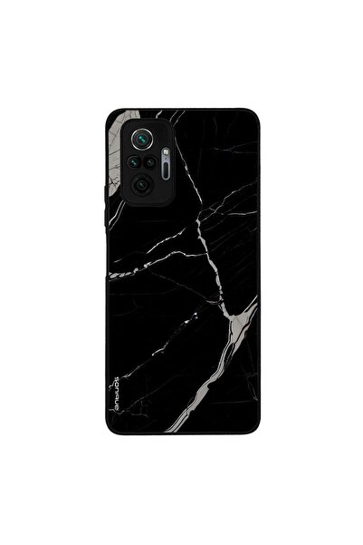 Sonique Θήκη Marble Series για Xiaomi Redmi Note 10 Pro Μαύρο