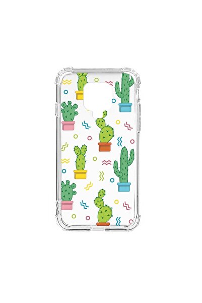 bestcase Husa Anti Shock Silicon Compatibila cu Xiaomi Redmi Note 9 Pro, Cact...