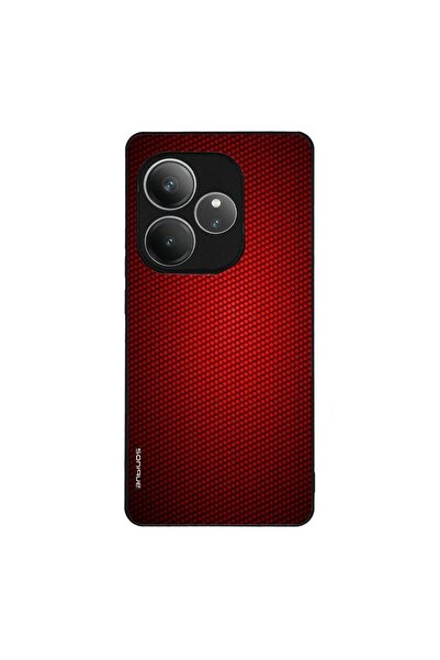 Sonique Θήκη Carbon Series για Realme Realme GT 6 5G / Realme GT 6T 5G Κόκκινο