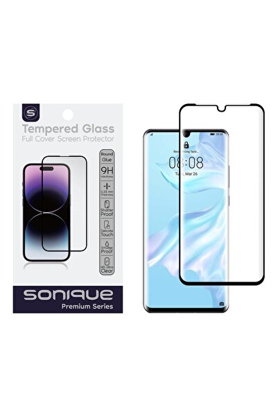 Sonique Curvy Glass Premium Series HD Full Cover 9H Huawei P30 Pro Μαύρο