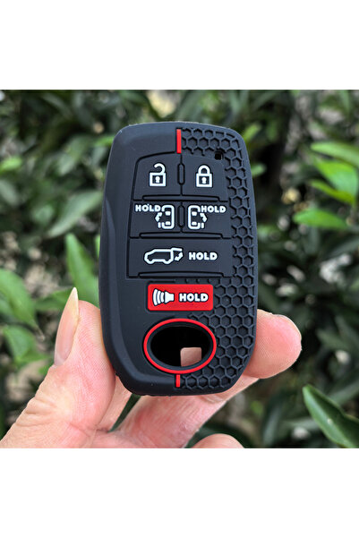 Choice black Silicone Car Remote Key Cover Case for TOYOTA Sienna RAV4 VENZA ...