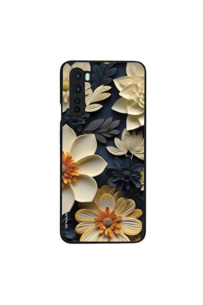 Sonique Θήκη 3D Flower Series για OnePlus Nord Εκρού
